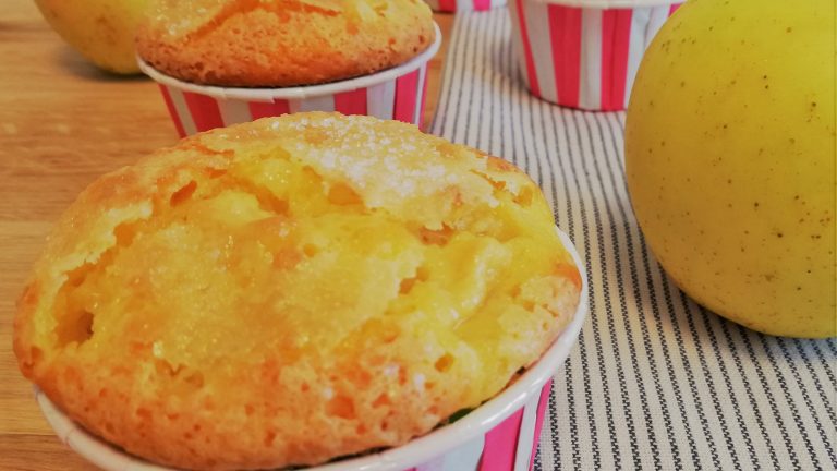 Colazione con…Muffin alle mele senza burro