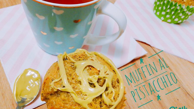 Colazione con…Muffin al pistacchio