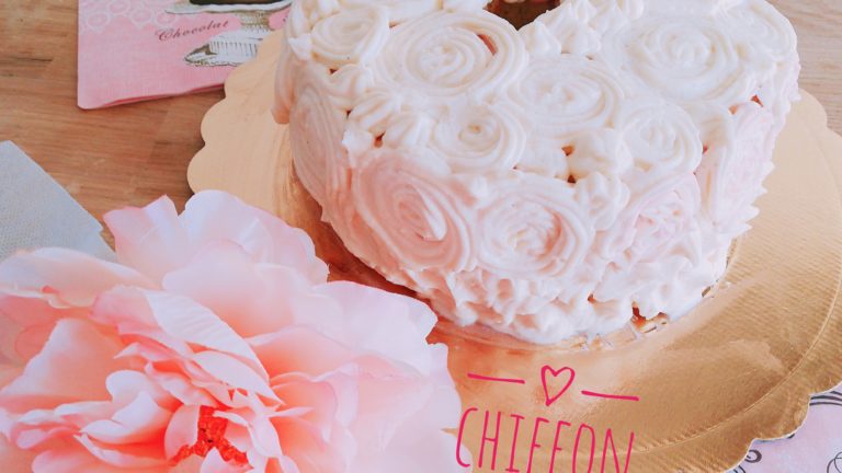 Colazione con Chiffon Cake