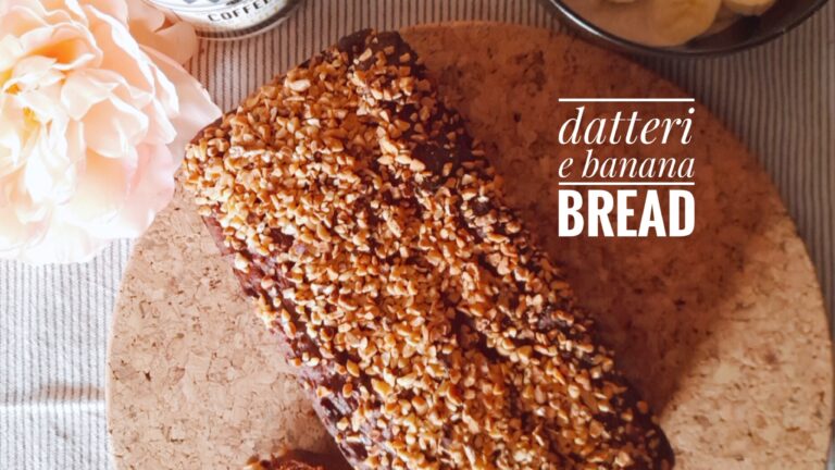 Colazione con…Datteri & Banana Bread